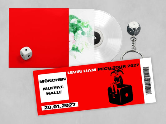 PECH TOUR TICKET - MÜNCHEN, VINYL, KEYCHAIN BUNDLE