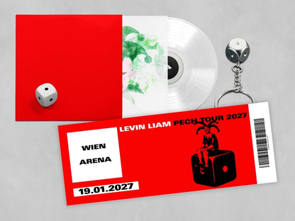 PECH TOUR TICKET - WIEN, VINYL, KEYCHAIN BUNDLE