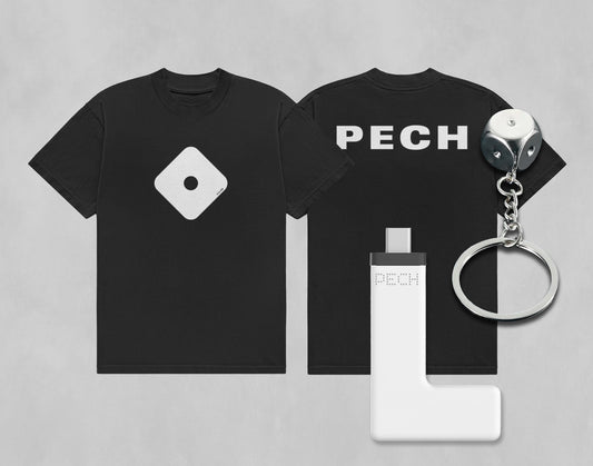"PECH" L-STICK, T-SHIRT, KEYCHAIN BUNDLE